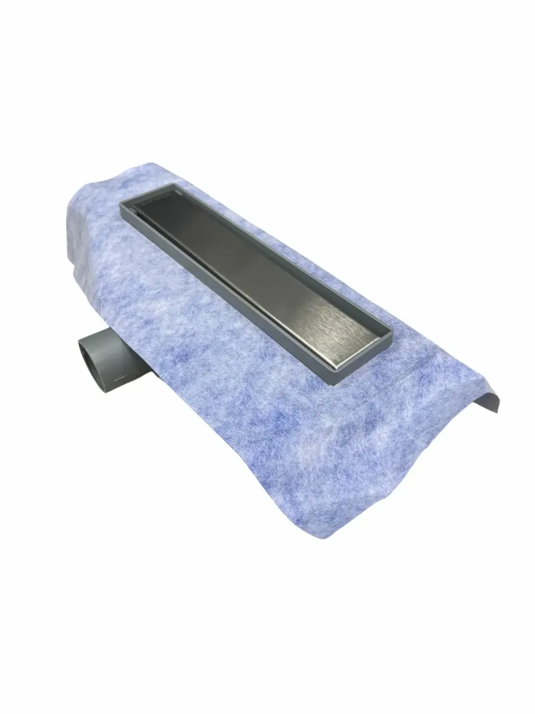 Long trap Metline stainless metal frame cover for tile wet insulating tape 30cm MTLD2-30-ECO-S
