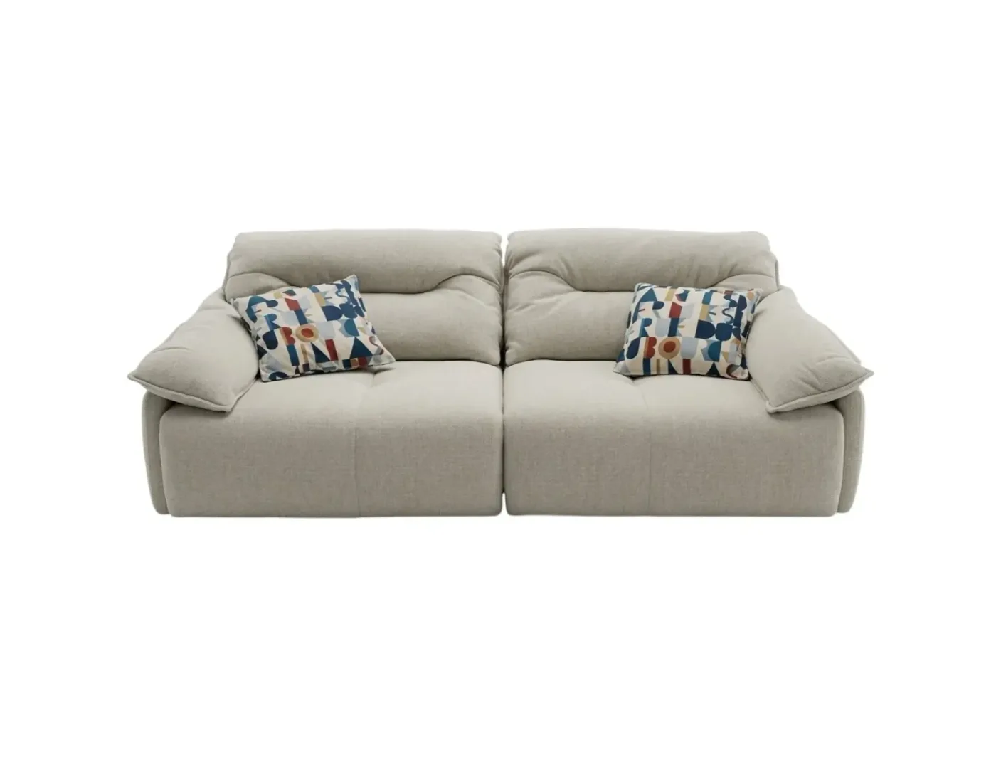 Living room sofa Gerbris White Grade B CKS083-02 Furniture Two-seater 240*121*81cm K6718-2p
