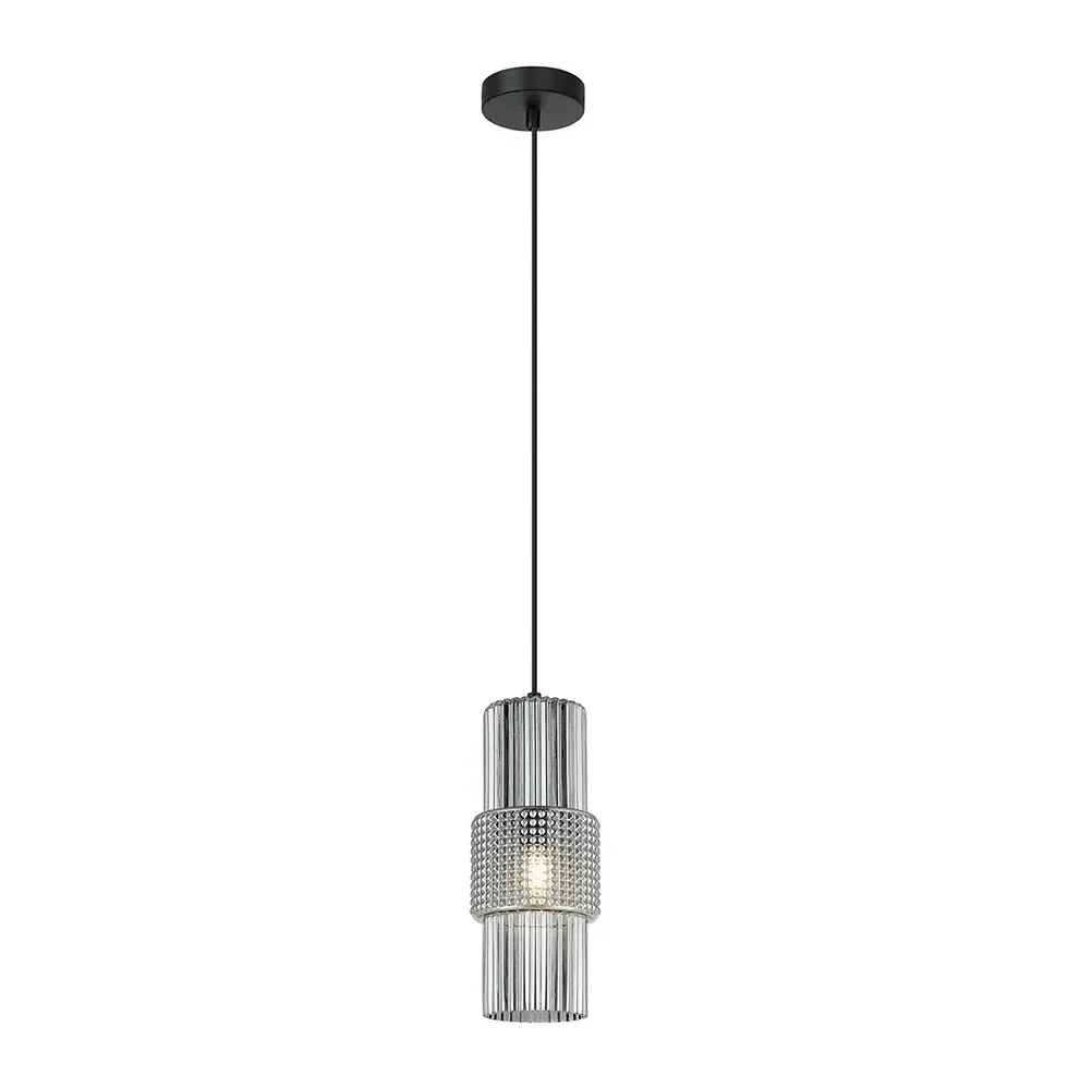 Люстра Viokef LILIAN 40 Вт ДЫМЧАТЫЙ ЧЕРНЫЙ 12*150 см 4294900