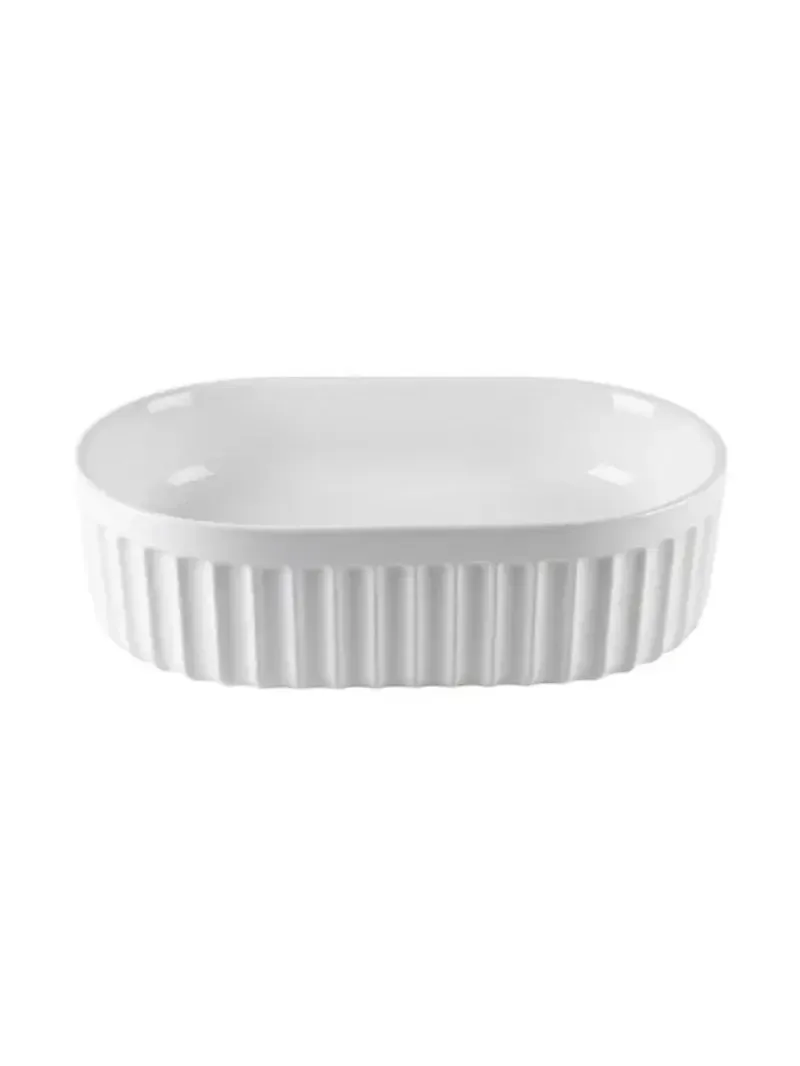 Раковина для ванной комнаты  Maramori  ART BASIN  овальная  белая  глянцевая  555*355*150 MAR_2296