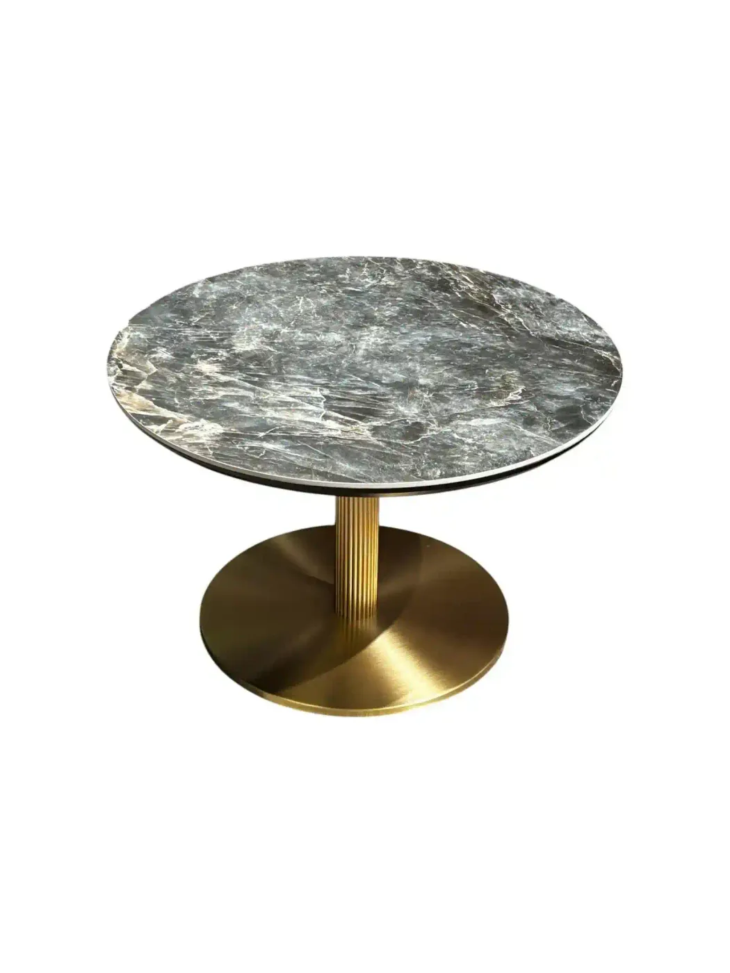 Table, top Ascale ASC930M LABRADORITE ROYALBLUE matte on MDF 6mm diameter 60 D60-ASC930M
