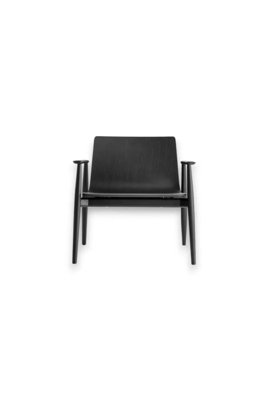 Living room chair Pedrali MALMO wooden frame black lacquer 72*60*70cm 295AN_FSC