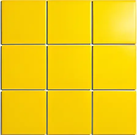 Floor and wall tiles Arezzo MOSAIC yellow matt 10*10 sq.m TC9814