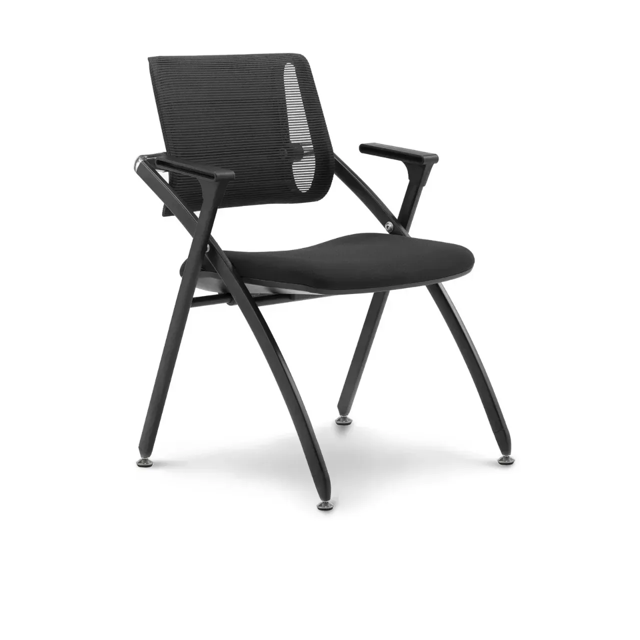 Meeting chair Miago with adjustable backrest black CV-B249BS-1