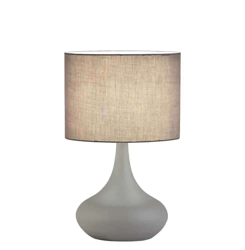 Table lamp Viokef Lana 40watt gray 30*50cm 4153000