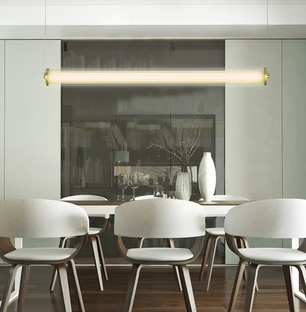 Chandelier Viokef FRIDA LED 44W 3000K Gold 7.35*120cm 4237800