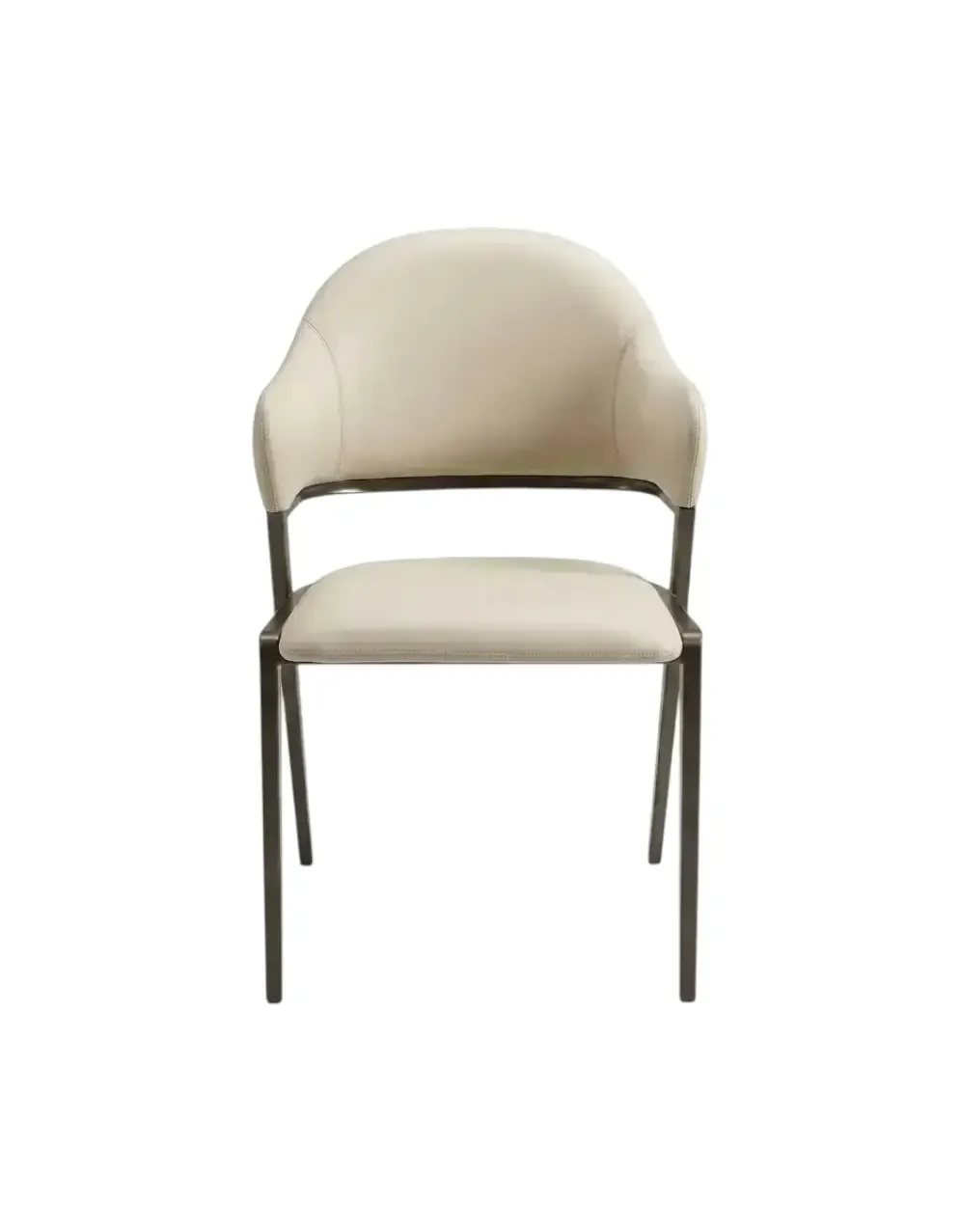 Кухонный стул Kimhome Белый Искусственная кожа 50*53*85 см Y83#-WHITE