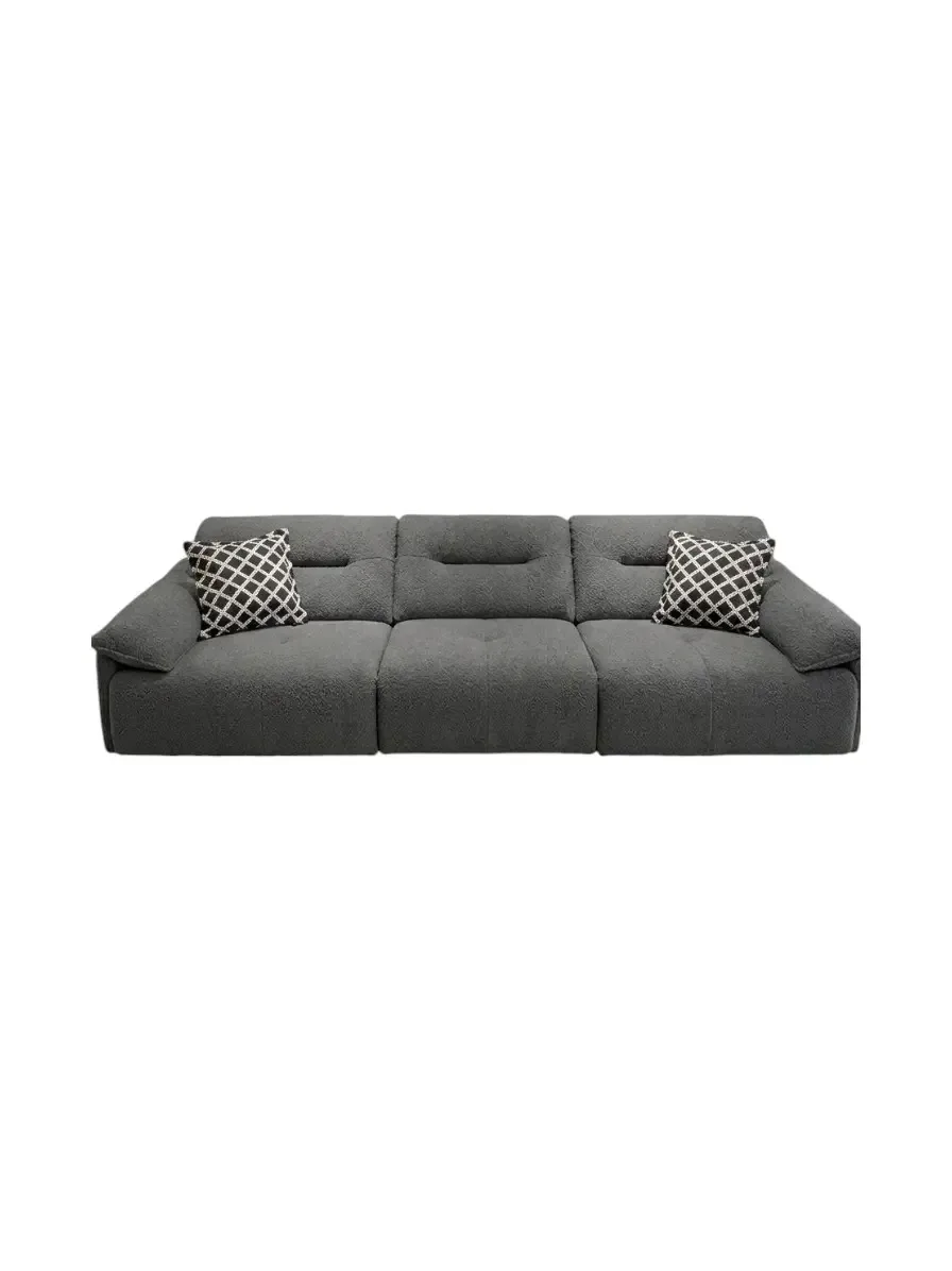 Living room sofa Gerbris Dark grey Grade B CKS083-11 Furniture Three seater 270*121*81cm K6718-3p