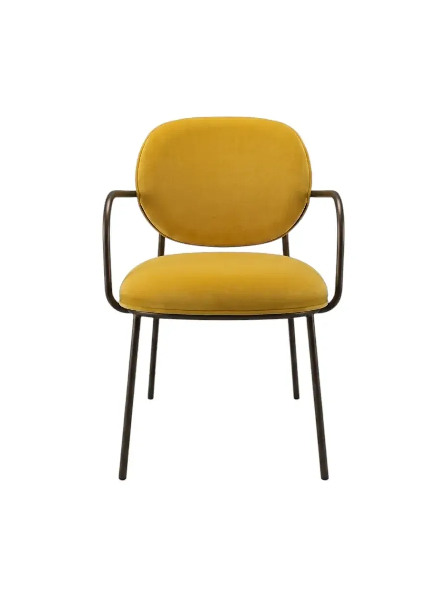 Living room seat Pedrali STIEL metal frame MG material G234 72*60*70cm 2969/G234_MG