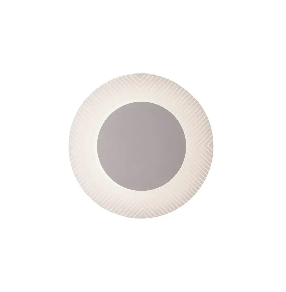 Wall lamp Viokef FANTASIA 7 watts white and transparent 33*33cm 4287900