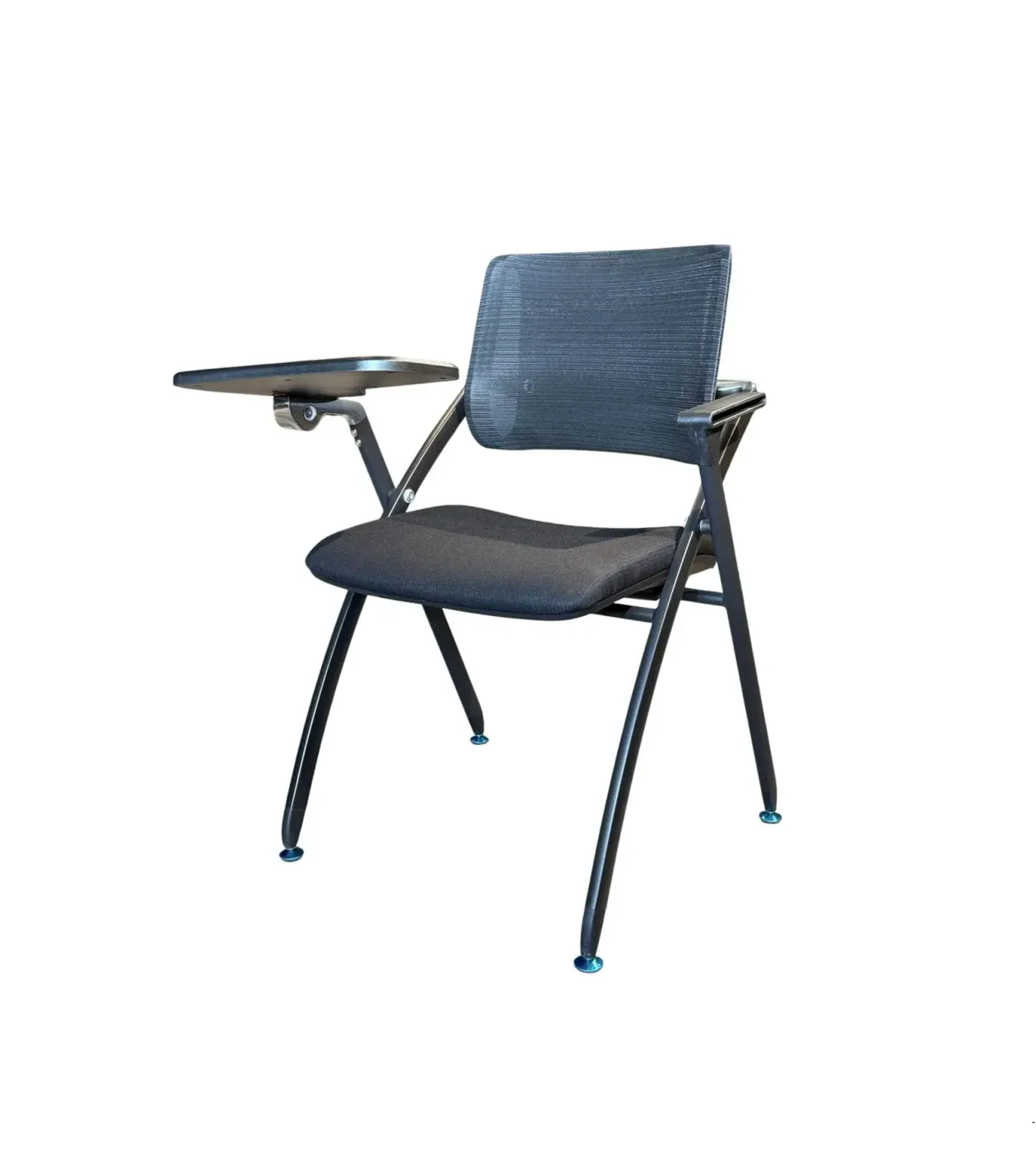 Meeting chair Miago with left armrest and adjustable backrest, black CV-B249BS-21
