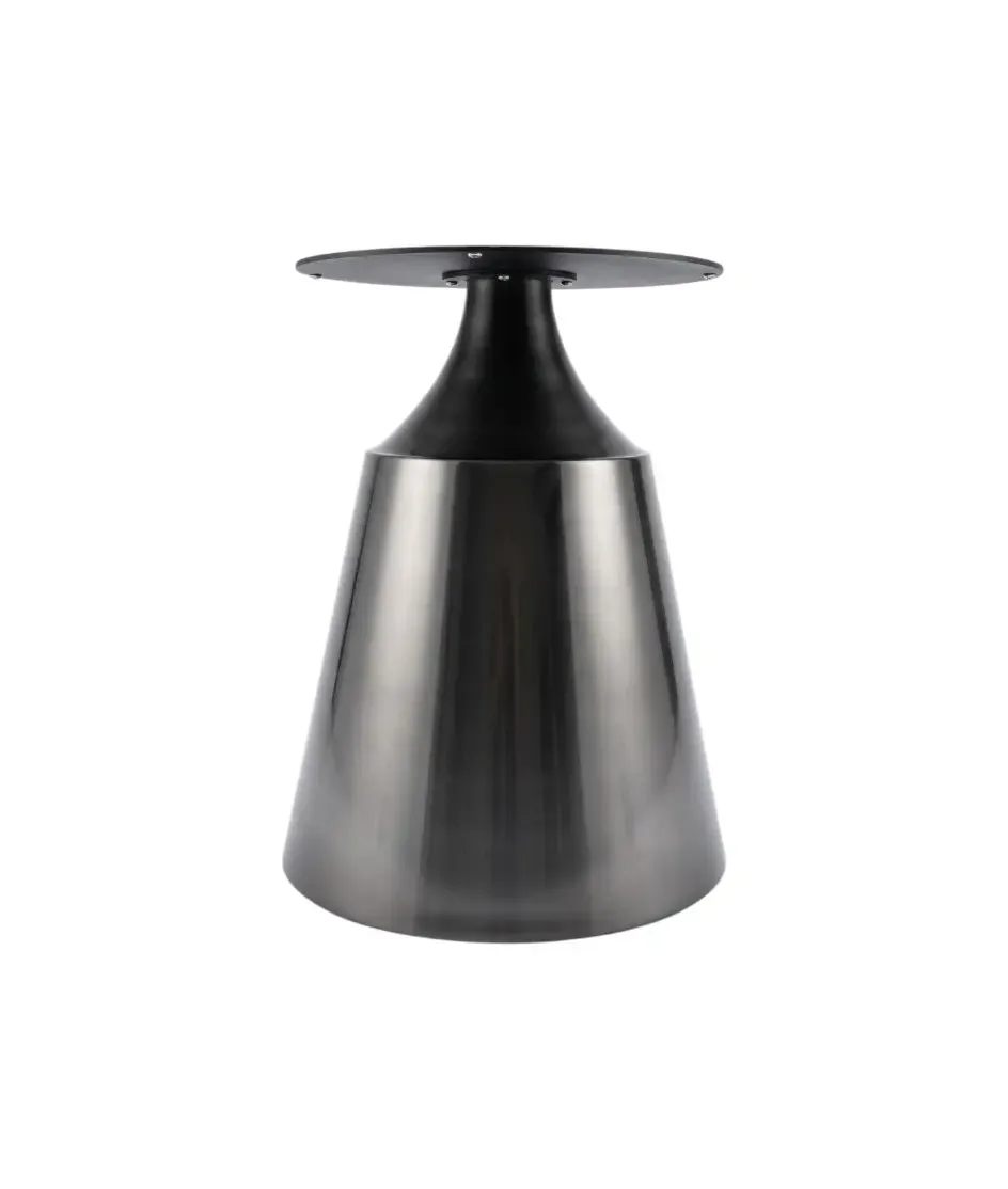 Table leg Miago titanium glossy T25-2362