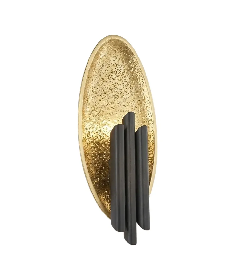 Wall lamp Juncan black gold metal G9 17*H45cm W8770GD