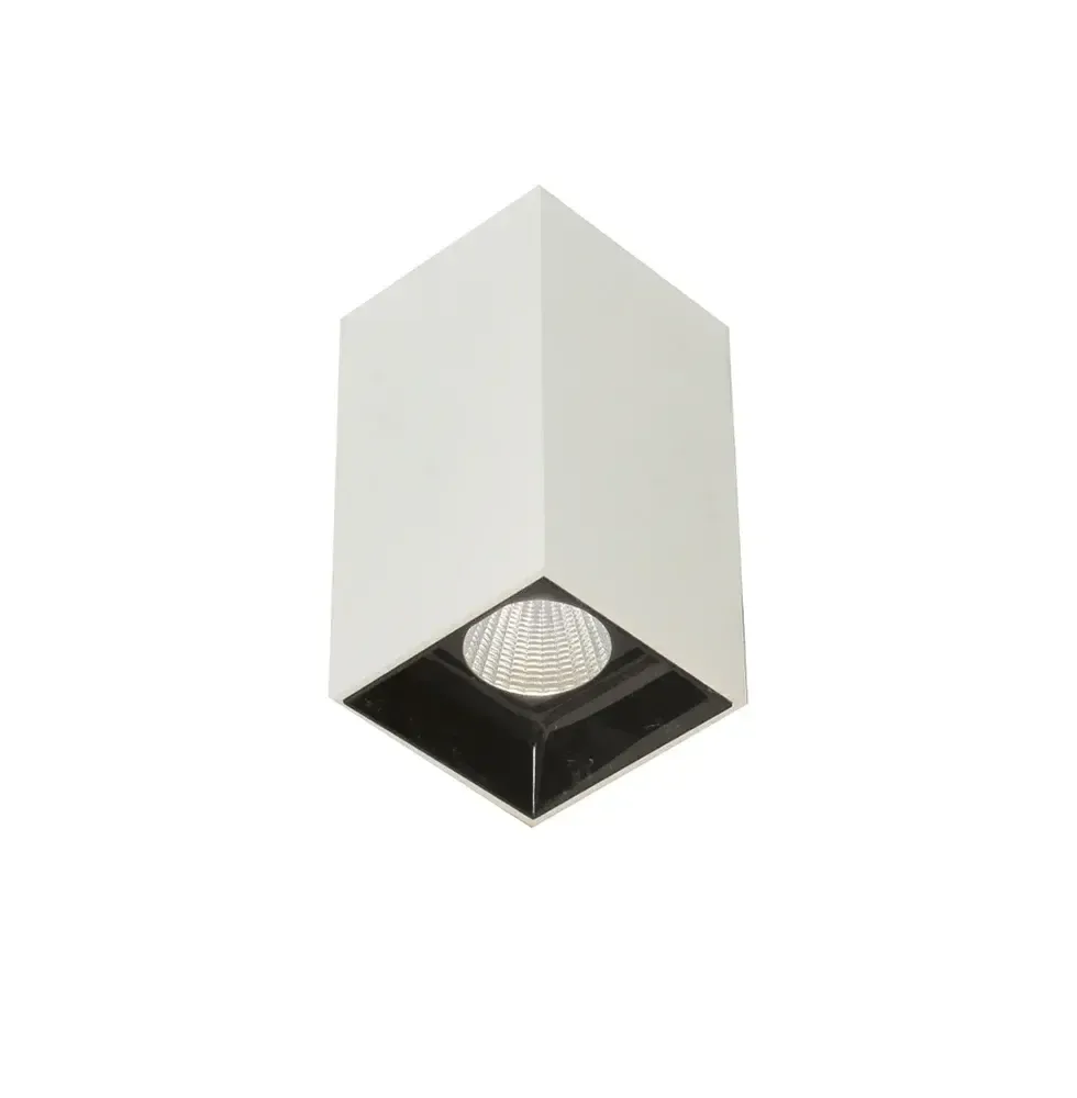 Chandelier Viokef  GLAM 12watt white and black 7.5*15cm 4240500