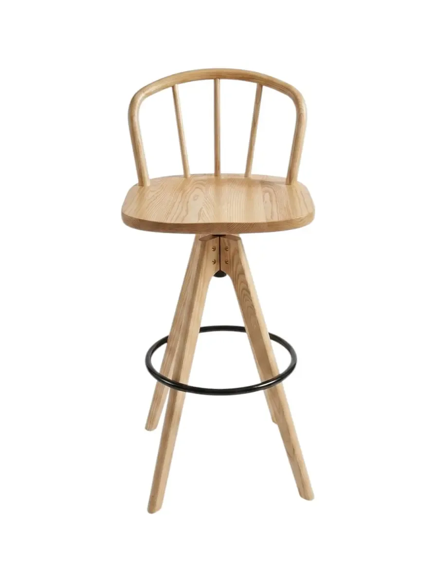 Bar stool Miago Wooden Wooden 37*46.5*100cm Z001