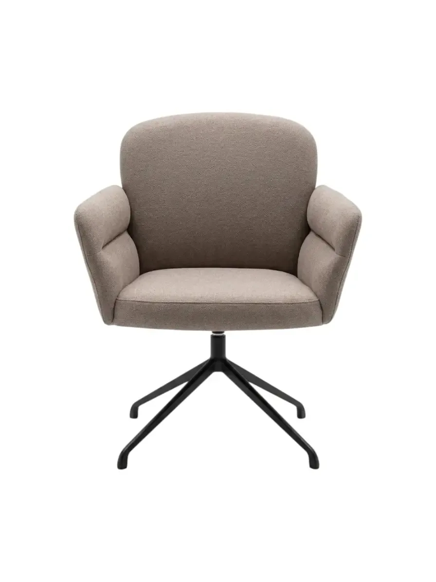 Office chair Misimu Grey Satin Swivel base X900#/GREY