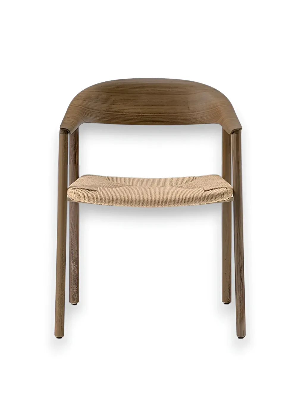 Living room chair Pedrali HERA walnut frame spun fabric 58.5*48.5*74.5cm 2864/NA_N