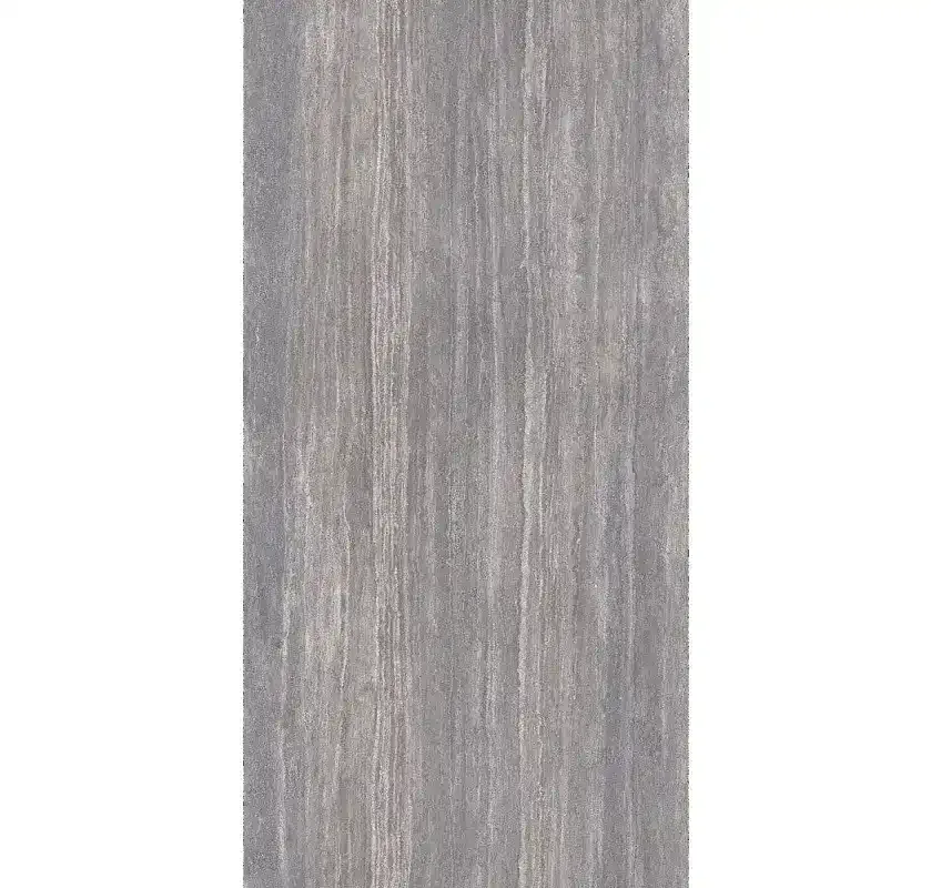 Большая плитка Infinity Travertino Grey Matt без сетки 160см*320см*6мм кв.м. SE06