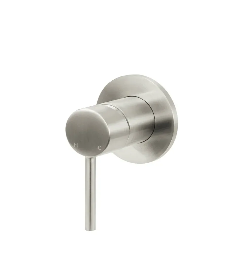 Built-in mixer Meir Round Single Brushed Nickel MW13BDY Internal part MW03-FIN-PVDBN