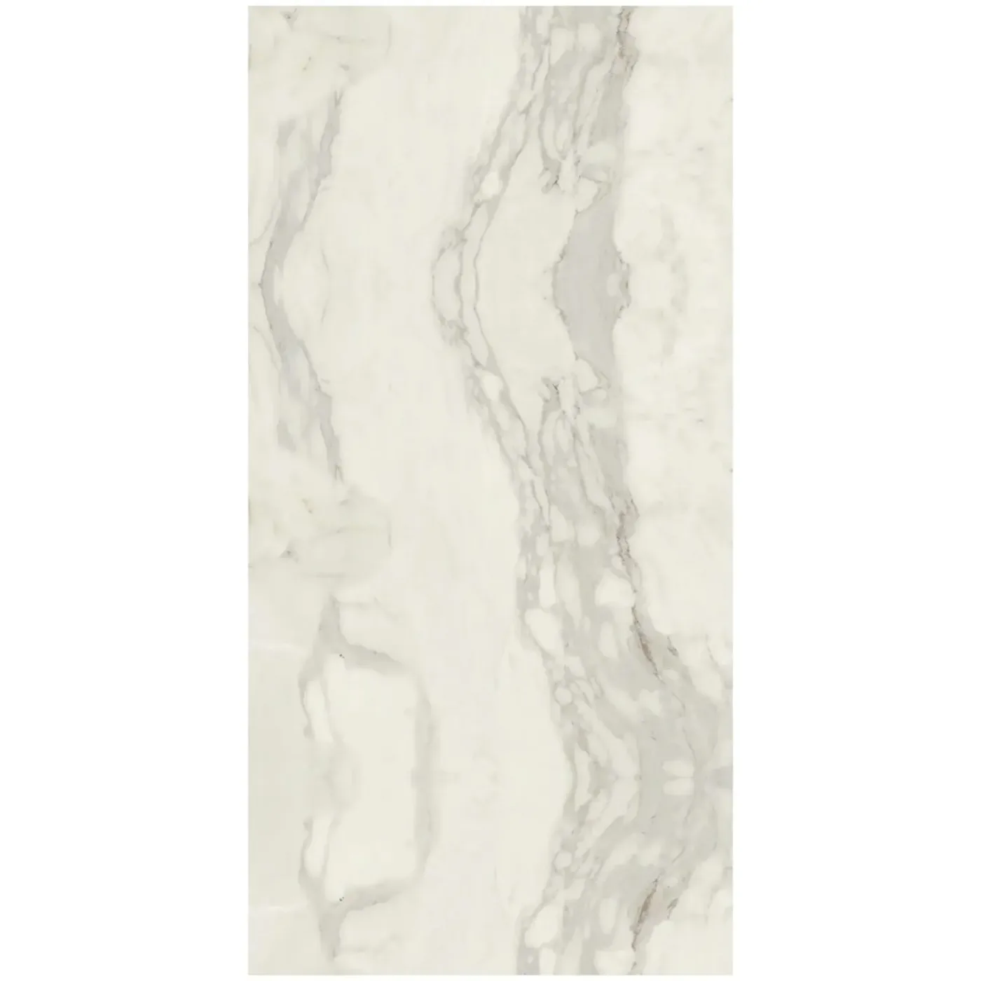 Floor and wall tile Cottodeste Starlight Calacat Supreme SMT white marble effect matt 100cm*300cm*3.5mm sq.m EK7SL10.