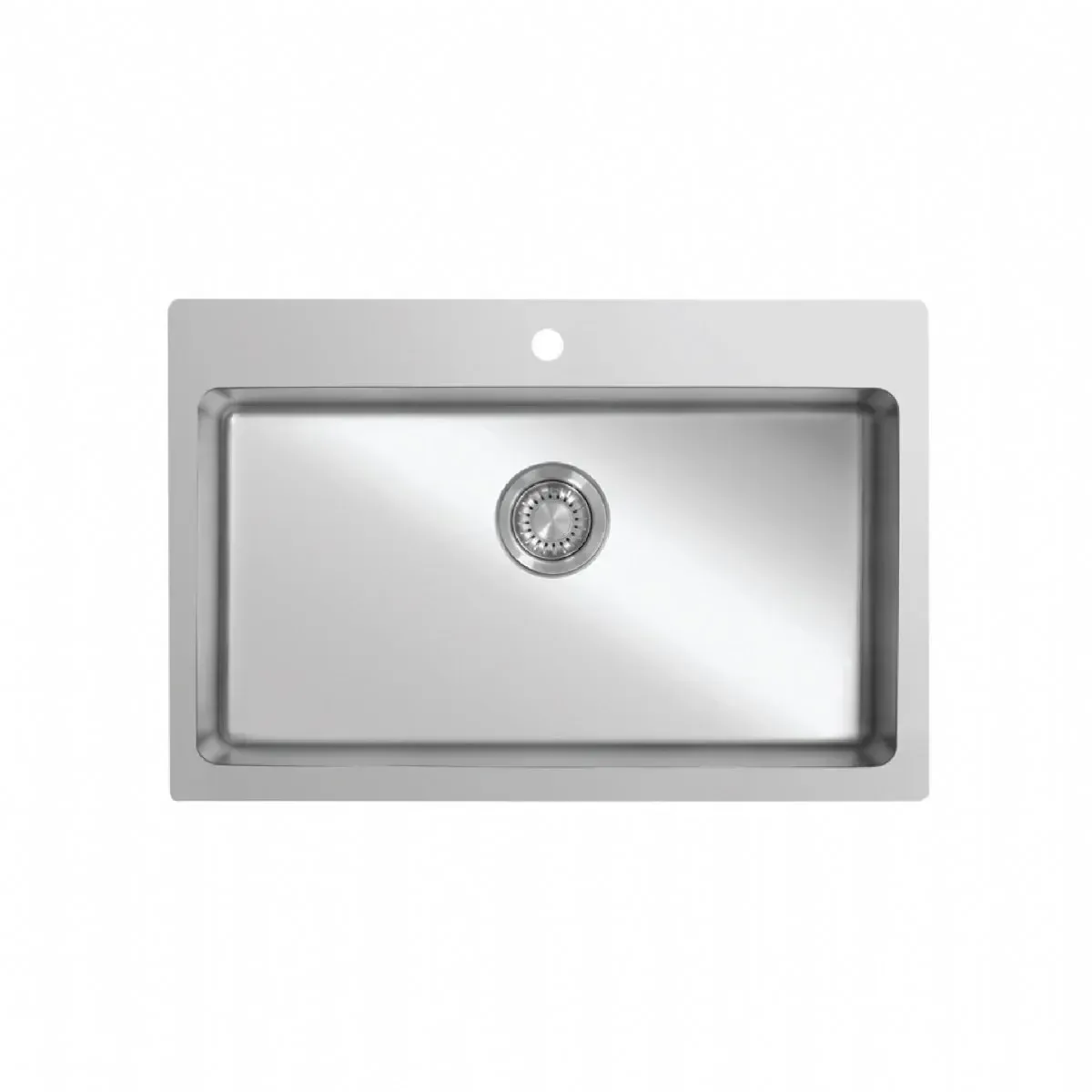 Kitchen sink Ukinox Micro Stainless steel 83.8*55cm undermount ME838.559.12K