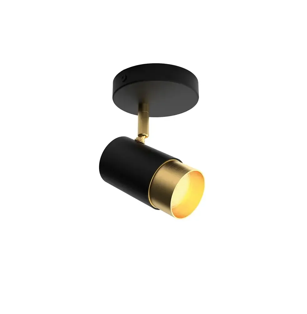 Strip lighting Viokef ZIGGY 35watt black and gold 10.9*14cm 4252400