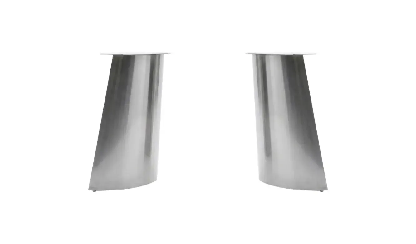 Table legs Miago titanium glossy T24-957