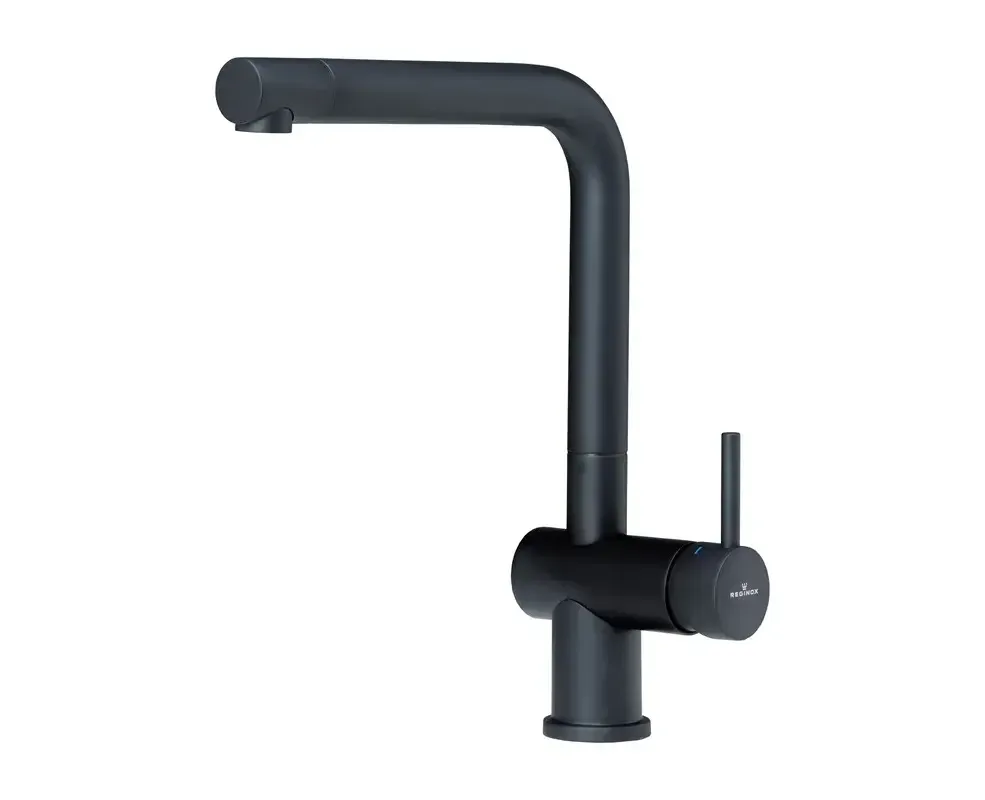Смеситель кухонный Reginox YADKIN черный 31 см R31681