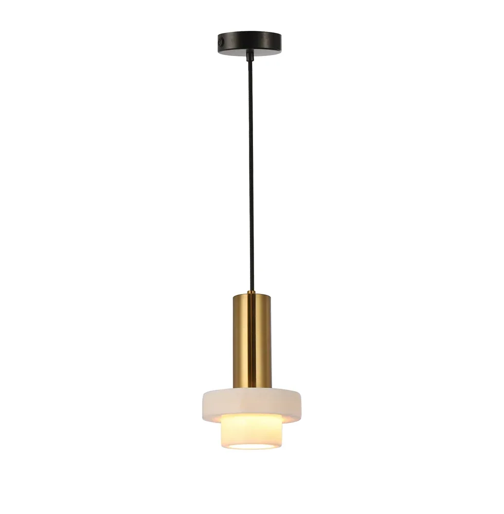 Chandelier Viokef Marble White and Gold 60W 15*140cm 4266000