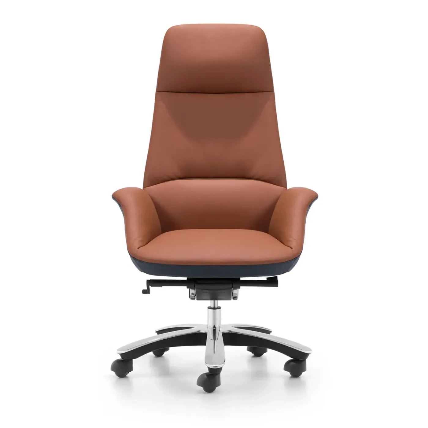Office chair Miago Leather With casters Orange 73*118*73cm CM-K019AS