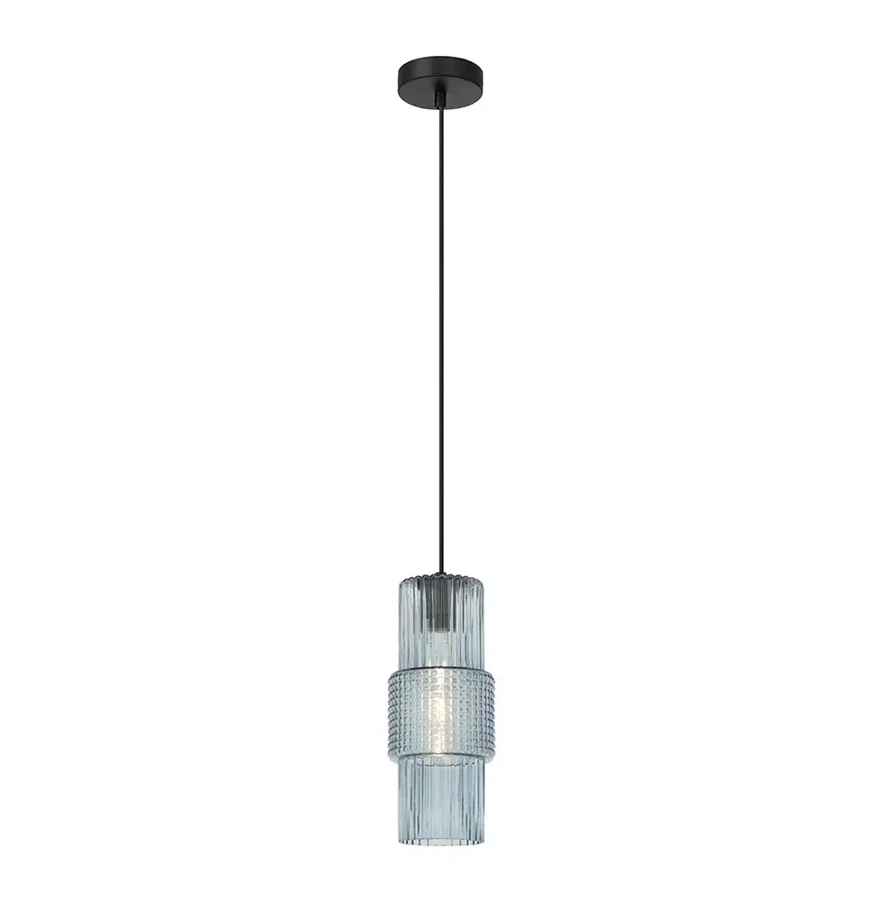 Chandelier Viokef LILIAN 40 Watt BLUE BLACKm 12*150cm 4294902