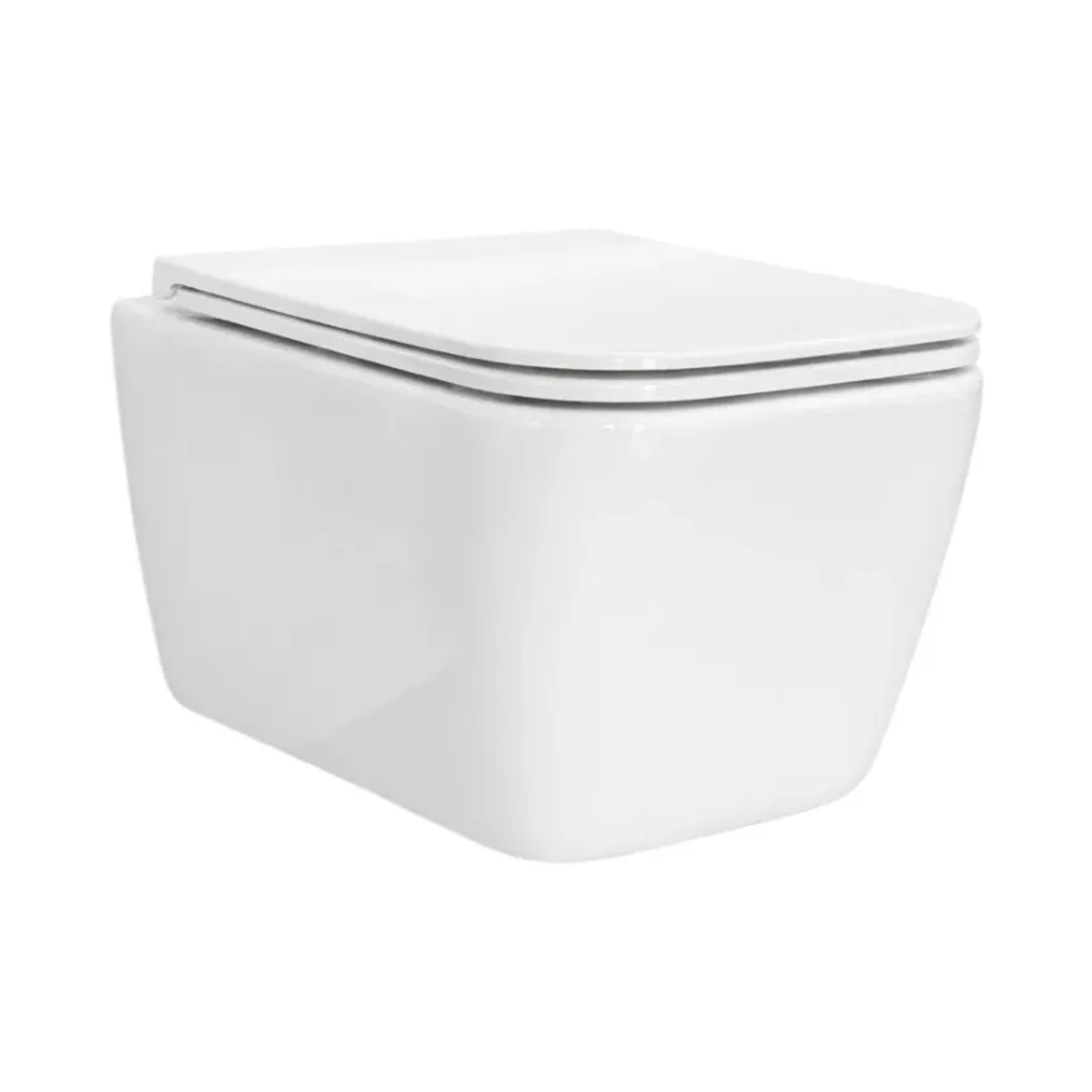 Wall-hung toilet Maramori TORNADO with flush spray P outlet white glossy 490*400*365 MAR_124E-UQ3