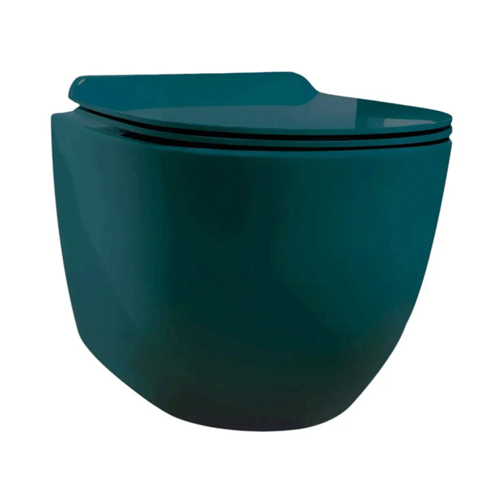Wall mounted toilet Simas Vignoni Menta with mounting kit glossy 56cm VI18&F85||MEN